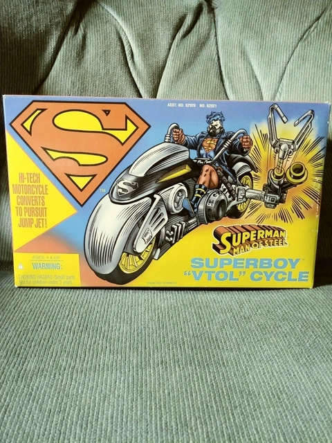 Superman Man Of Steel Superboy "VTOL Cycle" DC Comics 1995 MISB