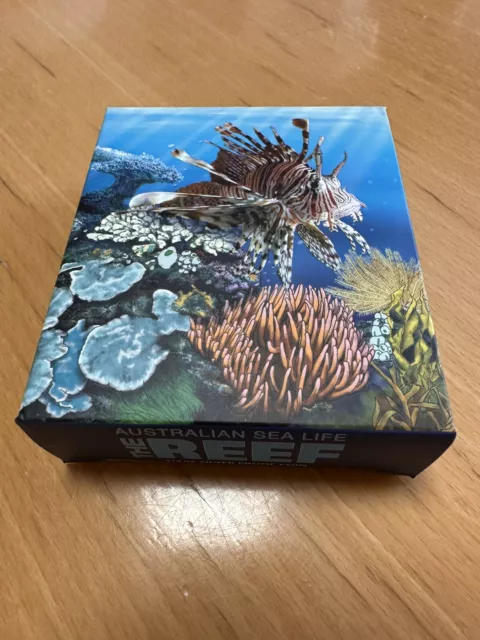 1/2 OZ Australien Sea Life Lionfish 50 Cent Proof PP Silber Silver Silbermünze