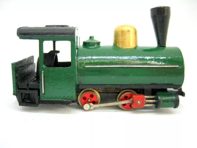 Vintage HOe/OO9 Freelance 0-4-0ST Locomotive. Unmotorised.