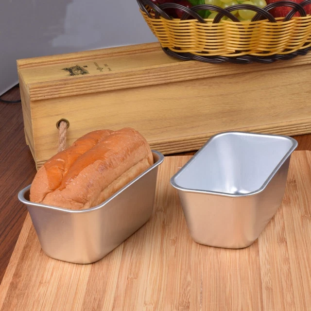 Molde antiadherente de aluminio hágalo usted mismo para hornear pastel tostadas pan pan pan pan lata sartén molde para hornear