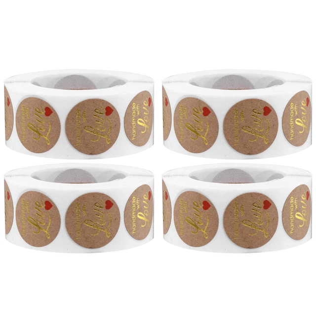 2 rollen von Backen Verpackung Label Geschenk DIY Aufkleber