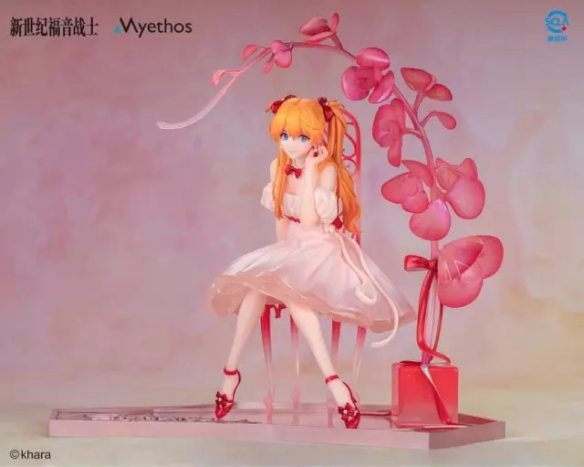 [New] Myethos Evangelion Shikinami Asuka Langley Flower Words Ver. Figure Japan