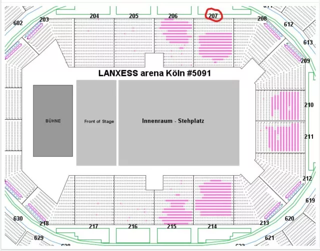 Die Schlagernacht Des Jahres, 1 Ticket, 04. Mai 2024 Köln, Reihe 1 2