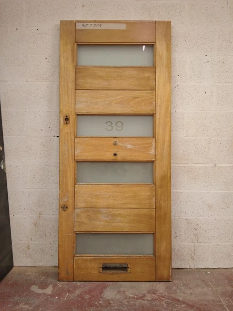 Contemporary Oak Glazed Front Door