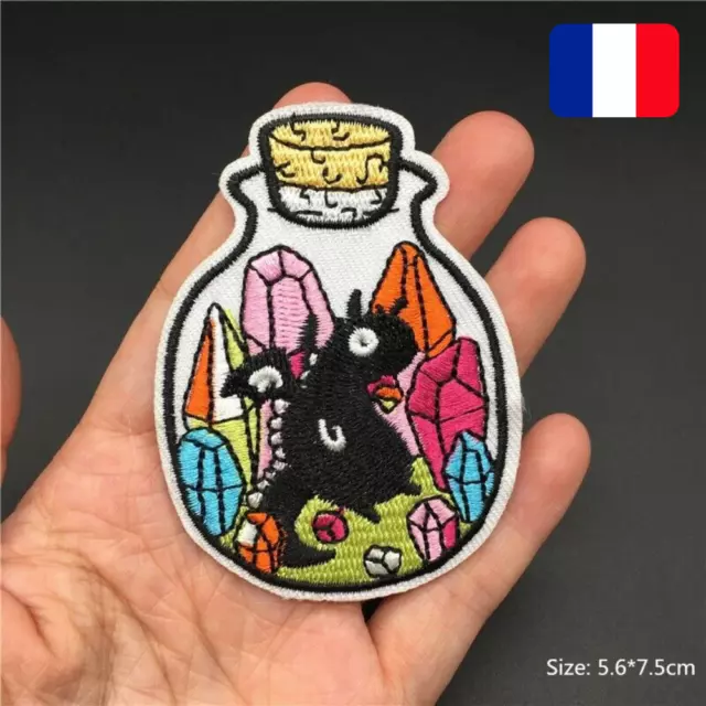 ✅ Patch Thermocollant Ecusson Brodé Vêtement Applique à Repasser ou à Coudre DIY