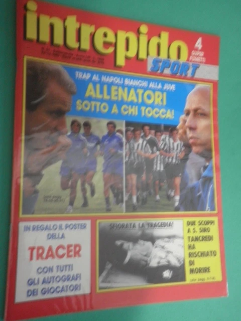 Intrepid Sport 1985 N°43 Poster Equipe Torino + Carte Secret Moser (a31