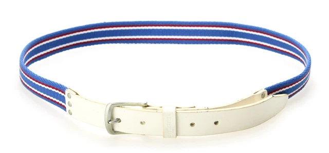 Ceinture Nylon Scratch Noir 3,2 Cm - Style Militaire, Marque MFH, Neuf Avec étiquettes