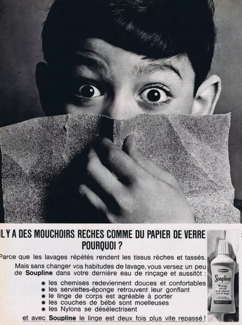 Publicité assouplissant Minidou douceur vive - 1996 
