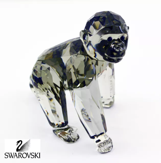 Swarovski Crystal Figurine GORILLA CUB SCS Piece #955440 New