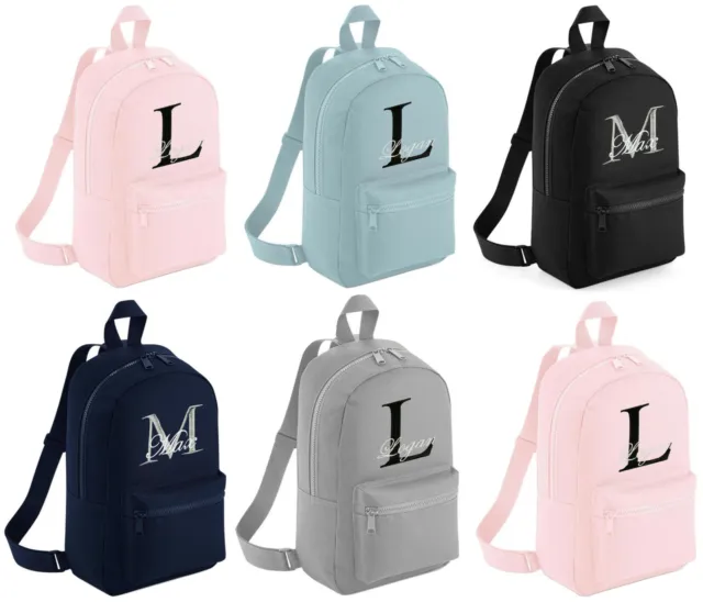 Personalised Boys Girls Rucksack Backpack Bag Mini School Club Nursery Any Name