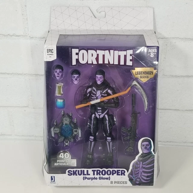 FORTNITE LEGENDARY SERIES Skull Trooper Purple Glow Action Figure 40.