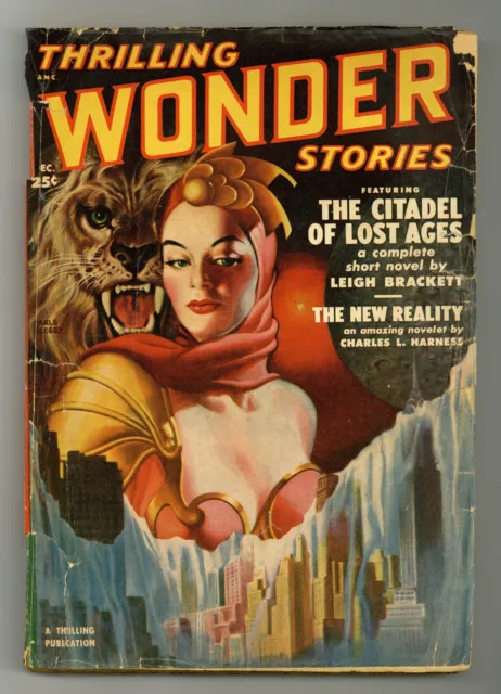 Thrilling Wonder Stories Pulp Dec 1950 Vol. 37 #2 GD/VG 3.0