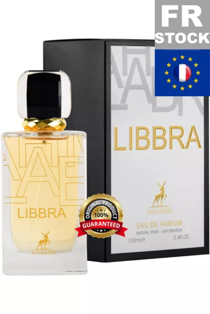 Eau de Parfum Libbra ALHAMBRA 100mL - Maison Alhambra Perfumes Dubaï Fragrances