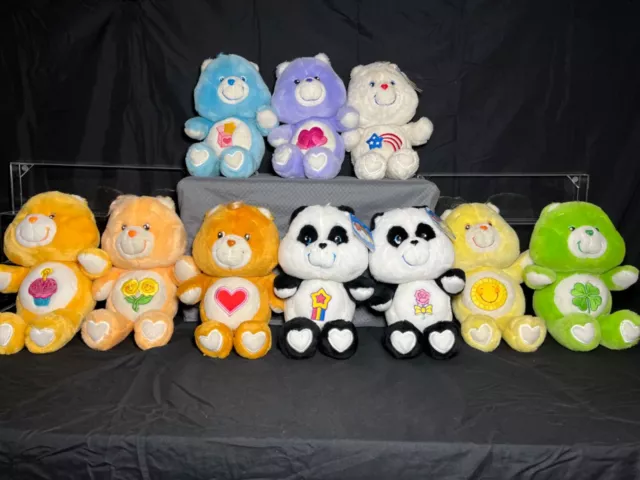 Care Bears, 20th Anniversary~Carlton Card Series, 13” Plush, 2002.  YOU CHOOSE: