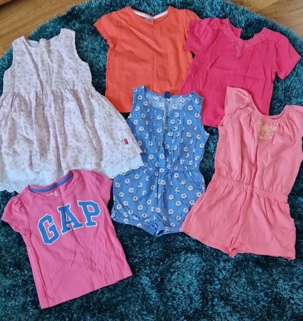 Girls Summer Clothing Bundle Age 2-3 Gap, Name It, F&F, Mothercare