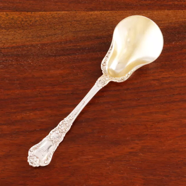 Gorham American Sterling Silver Sugar Spoon Baronial 1898 Monogram H