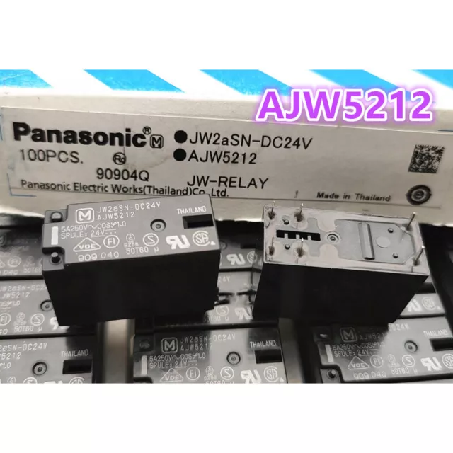 1Pc PANASONIC JW2aSN-DC24V AJW5212 24VDC Power Relay 6Pins 5A 250V