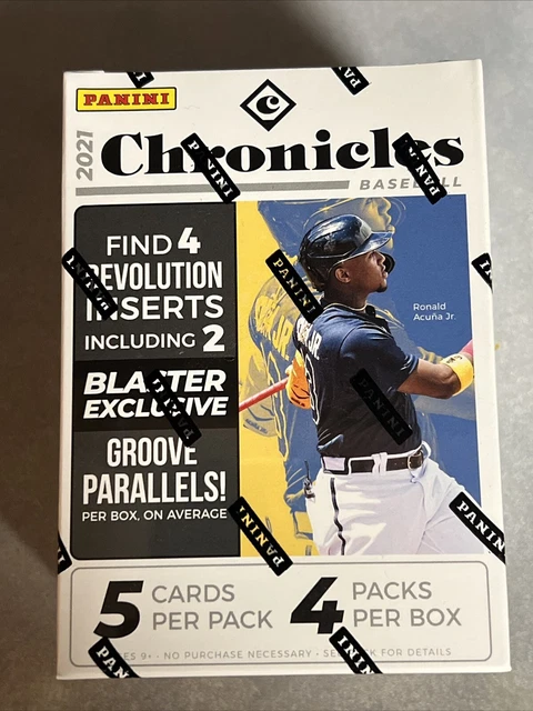 2021 Panini Chronicles Baseball Revolution Groove Inserts and Parallels 20 Cards