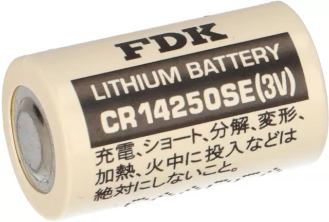 FDK Lithium 3V Batterie CR 14250SE 1/2AA - Zelle 14250 3Volt