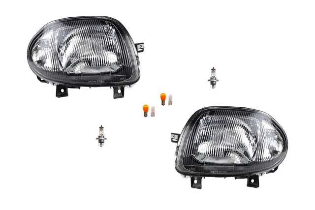 Kit Phares Xénon Pour Renault Clio II (à Partir De 09.98) - Gauche Et Droit, Type D2S/H7, Sans Ampoules Ni Ballasts