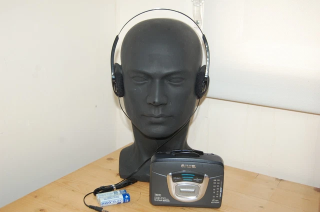 Lecteur Cassette Radio Aiwa TA153 – Vintage, état Très Bon, Piles Non Fournies