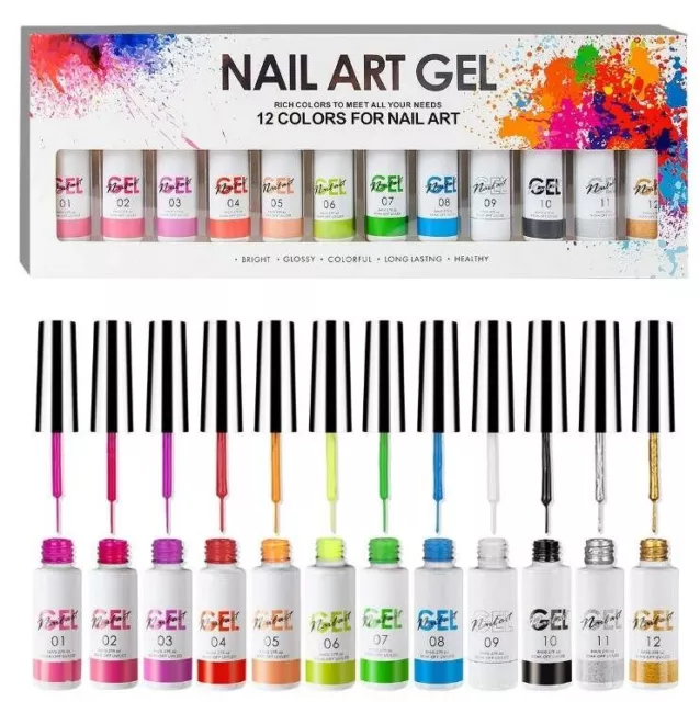 UV Painting Gel Nail Art Gel Nail Polish Manicure Tools Liner Gel DIY Pick Your