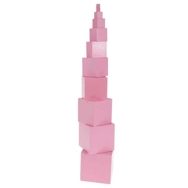 Lot de 10 blocs de construction en bois, ensemble de blocs d'empilage pour 8