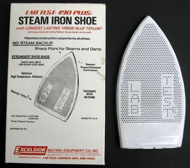 Lab-Test 490 Plus Teflon Ironing Shoe for Cissel ACA-1000 Gravity Steam Iron