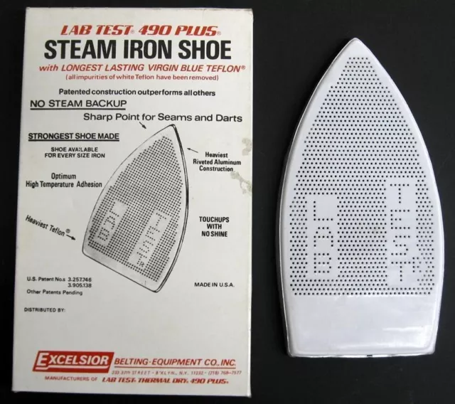 Lab-Test 490 Plus Teflon Ironing Shoe for Reimers 600 Gravity Steam Iron