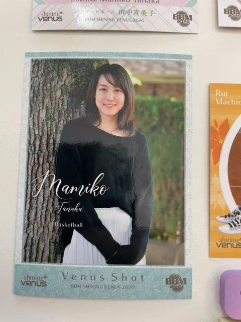 BBM 2020 シャイニングヴィーナスカード 田中真美子 3枚セット