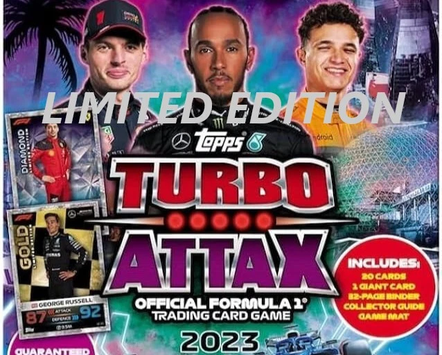 Carte Topps Turbo Attax F1 2024 - Alex Albon Signature Style 69 - Édition UK Verte /499