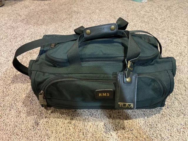 Tumi Alpha Ballistic Nylon Carry On Duffel Weekend Gym Bag