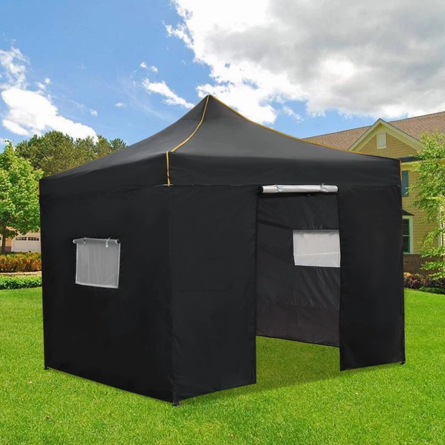 Pavillon 3x3m Wasserdicht Partyzelt Gartenzelt Faltpavillon Festzelt UV Schutz