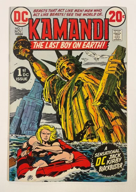 KAMANDI, DER LETZTE JUNGE AUF ERDEN #1. NOV 1972. DC. Sehr guter Zustand +. 1ST APP & ORIGINAL KAMANDI!