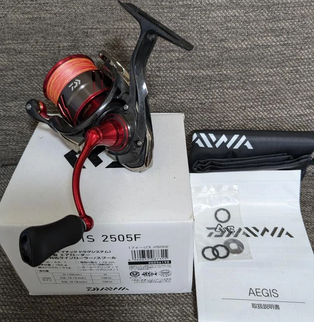 DAIWA 17 AEGIS 2505F Spinning Fishing JDM Reel $230.60