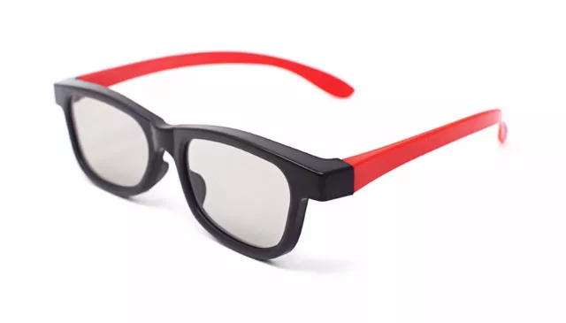 5 x Pairs Adults Passive Circular Polorised 3D Glasses TVs Cinema For LG RealD