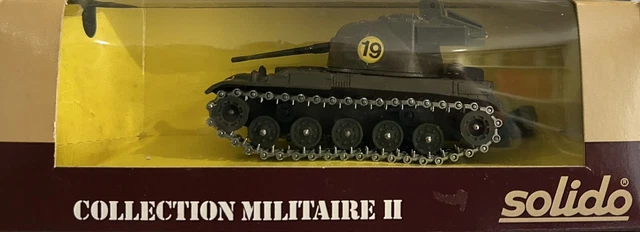 Solido 1/50, Lot AMX 13 Bitube Et 75mm, armée Française, Ver