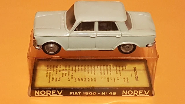 Boîte D'origine Norev Fiat 600 (N°61) - Vide - Pour Collectionneur