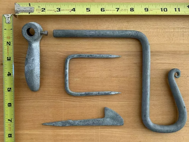 NEW - Hot Dipped Galvanized Gate Handle Latch with Mounting Hardware