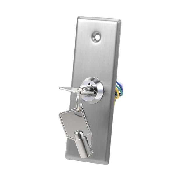 Key Switch Lock On Output SPST Access Control 2 Keys