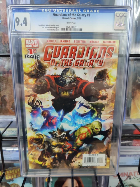 Guardians Of The Galaxy #1 (2008) - Cgc Grade 9.4 - 1St Printing - Abnett!