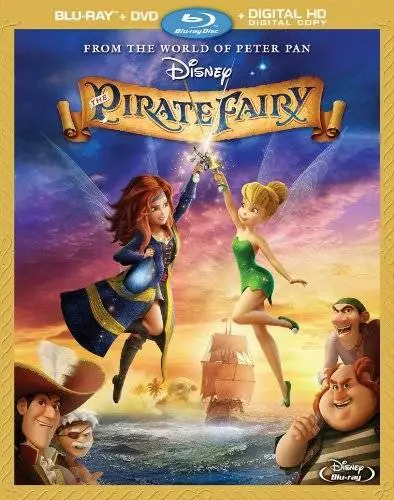 The Pirate Fairy (Blu-ray / DVD + Digital Copy) - Blu-ray - VERY GOOD
