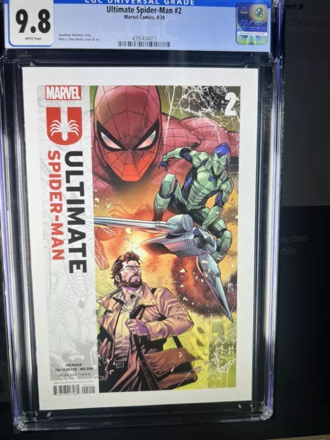 Ultimate Spider-man #2  CGC 9.8 Cover A