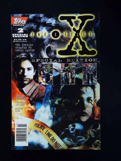 X-Files Special Edition #2  Topps Comics 1995 Vf+ Newsstand