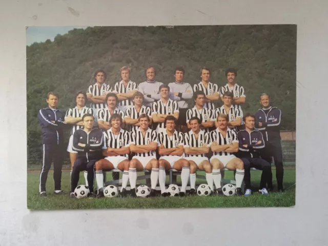 POSTER 32x22 Cm. CIRCA - *JUVENTUS* STAGIONE 1978/1979 - SIGNED - LEGGI