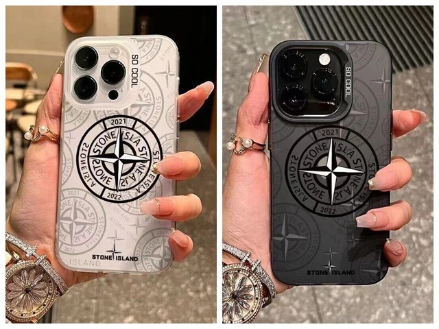 Coque Renforcée Pour Iphone 15 Pro Plus Stone Island Color