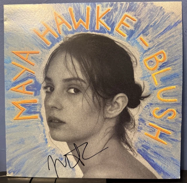 MAYA HAWKE BLUSH Signed Vinyl - Stranger Things £73.50 - PicClick UK