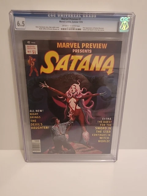 Marvel Preview #7 CGC 6.5 1st Rocket Raccoon 1976