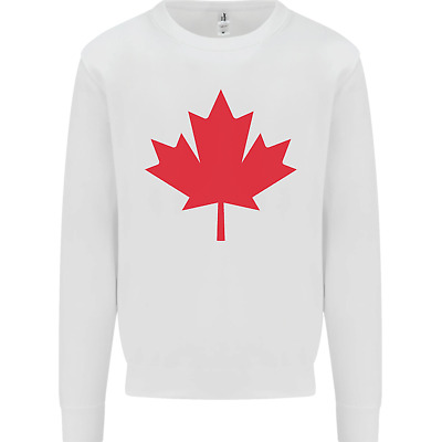 Canadian Flag Canada Maple Leaf Mens Sweatshirt Jumper