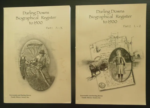 Darling Downs Biographical Register local family history genealogy Toowoomba